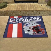 New England Patriots Dynasty Starter Mat Accent Rug - 19in. x 30in., 30960