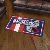 New England Patriots Dynasty Rug, AGS-30964
