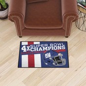 New York Giants Dynasty Starter Mat 19"x30", 30968