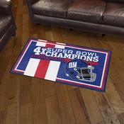 New York Giants Dynasty Rug, AGS-30972