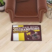 Washington Commanders Dynasty Starter Mat Accent Rug - 19in. x 30in., 30992
