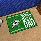 Dallas Stars Starter Mat Accent Rug - 19in. x 30in. World's Best Dad Starter Mat, 31153