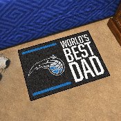 Orlando Magic Starter Mat Accent Rug - 19in. x 30in. World's Best Dad Starter Mat, 31198