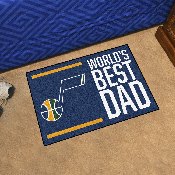 Utah Jazz Starter Mat Accent Rug - 19in. x 30in. World's Best Dad Starter Mat, 31205