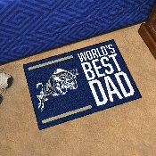 Naval Academy Starter Mat Accent Rug - 19in. x 30in. World's Best Dad Starter Mat, 31209