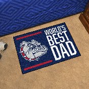 Gonzaga Bulldogs Starter Mat Accent Rug - 19in. x 30in. World's Best Dad Starter Mat, 31210