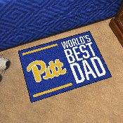 Pitt Panthers Starter Mat Accent Rug - 19in. x 30in. World's Best Dad Starter Mat, 31220