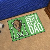 Marshall Thundering Herd Starter Mat Accent Rug - 19in. x 30in. World's Best Dad Starter Mat, 31222
