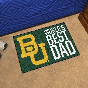 Baylor Bears Starter Mat Accent Rug - 19in. x 30in. World's Best Dad Starter Mat, 31230