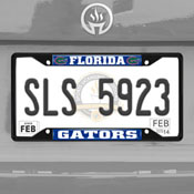 Florida Gators Metal License Plate Frame Black Finish, 31248