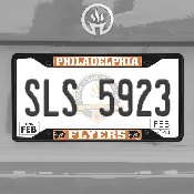 Philadelphia Flyers Metal License Plate Frame Black Finish, 31388