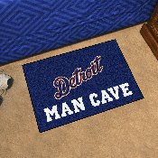 Detroit Tigers Man Cave Starter Mat Accent Rug - 19in. x 30in. - 