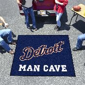 Detroit Tigers Man Cave Tailgater Rug - 5ft. x 6ft., 31409