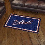 Detroit Tigers 3ft. x 5ft. Plush Area Rug, 31415