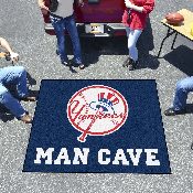 New York Yankees Man Cave Tailgater Rug - 5ft. x 6ft., 31421