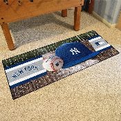 New York Yankees Baseball Runner Rug - 30in. x 72in., 31426