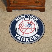 New York Yankees Roundel Rug - 27in. Diameter, 31432