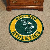 Oakland Athletics Roundel Rug - 27in. Diameter, 31443