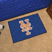 New York Mets Starter Mat Accent Rug - 19in. x 30in. - NY Cap Logo, 31446