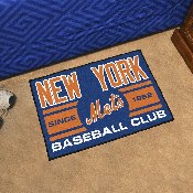 New York Mets Starter Mat Accent Rug - 19in. x 30in. - 