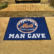 New York Mets Man Cave All-Star Rug - 34 in. x 42.5 in., 31451