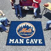 New York Mets Man Cave Tailgater Rug - 5ft. x 6ft., 31453