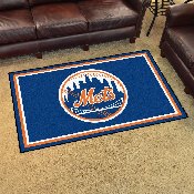 New York Mets 4ft. x 6ft. Plush Area Rug, 31464