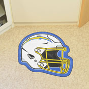 Los Angeles Chargers Mascot Helmet Rug, 31743