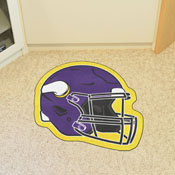 Minnesota Vikings Mascot Helmet Rug, 31746