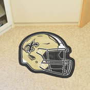 New Orleans Saints Mascot Helmet Rug, 31748