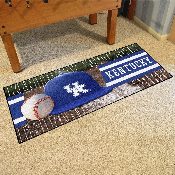 Kentucky Wildcats Baseball Runner Rug - 30in. x 72in., 31883