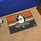 Anaheim Ducks Starter Mat Accent Rug - 19in. x 30in. Uniform Alternate Design, 31925