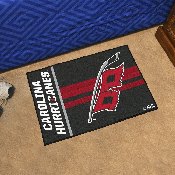 Carolina Hurricanes Starter Mat Accent Rug - 19in. x 30in. Uniform Alternate Design, 31930