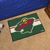 Minnesota Wild Starter Mat Accent Rug - 19in. x 30in. Uniform Alternate Design, 31939