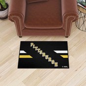 Pittsburgh Penguins Starter Mat Accent Rug - 19in. x 30in. Uniform Alternate Design, 31946
