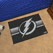 Tampa Bay Lightning Starter Mat Accent Rug - 19in. x 30in. Uniform Alternate Design, 31949