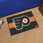 Philadelphia Flyers Starter Mat Accent Rug - 19in. x 30in. Uniform Alternate Design, 31955