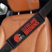 Cleveland Browns Embroidered Seatbelt Pad - 2 Pieces, 32040