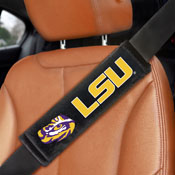 LSU Tigers Embroidered Seatbelt Pad - 2 Pieces, 32077