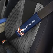 Denver Broncos Team Color Rally Seatbelt Pad - 2 Pieces, 32093