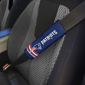 New England Patriots Team Color Rally Seatbelt Pad - 2 Pieces, 32105