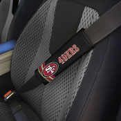 San Francisco 49ers Team Color Rally Seatbelt Pad - 2 Pieces, 32111