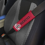 Ohio State Buckeyes Team Color Rally Seatbelt Pad - 2 Pieces, 32131