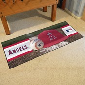 Los Angeles Angels Baseball Runner Rug - 30in. x 72in. - 