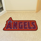 Los Angeles Angels Mascot Rug "Angels" Wordmark, 32405