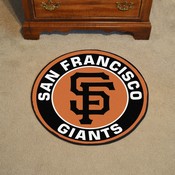 San Francisco Giants Roundel Rug - 27in. Diameter -, 32431