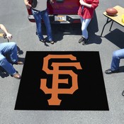 San Francisco Giants Tailgater Rug - 5ft. x 6ft. - SF Hat Logo, 32438