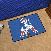 New England Patriots Starter Mat Accent Rug - 19in. x 30in., NFL Vintage, 32504