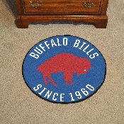 Buffalo Bills Roundel Rug - 27in. Diameter, NFL Vintage, 32561