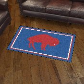 Buffalo Bills 3ft. x 5ft. Plush Area Rug, NFL Vintage, 32562
